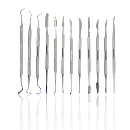 Stainless Steel Spatula Wax & Clay Sculpting Tool Carver Set