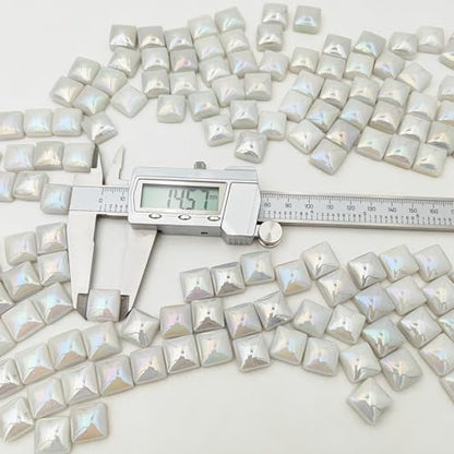 1.1lb Crystal Glass Mosaic Tiles for Crafts (150 Count)