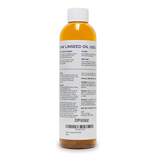 Raw Linseed Oil (8 Fl Oz)