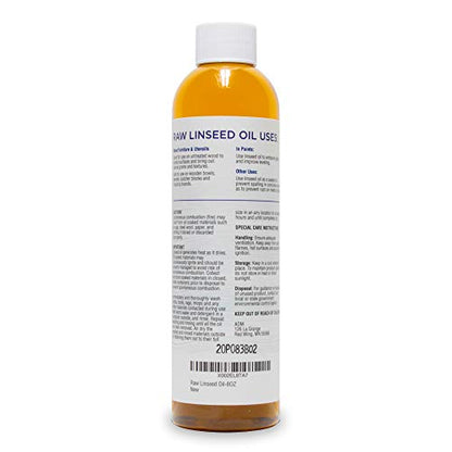Raw Linseed Oil (8 Fl Oz)