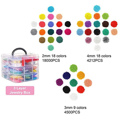 Acrylic Jewelry Making Bead Kit