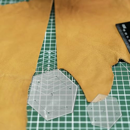 6 Pieces Hexagon Quilting Template with 1 (6 Count)
