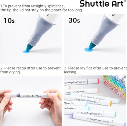 Pastel Alcohol Markers Brush tip (51 Count)