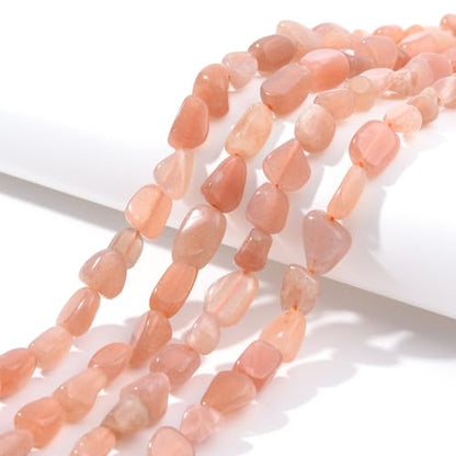 Sunstone Pebble Nugget Oval Free Tumbled Stone 6