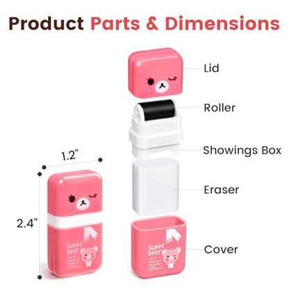12 Pack Pencil Erasers (12 Count)