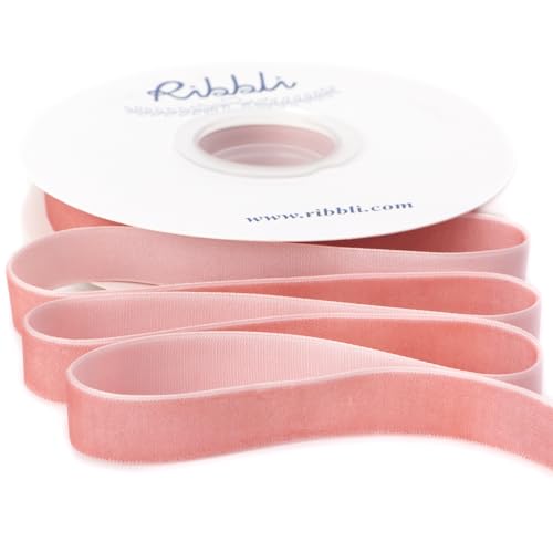 Rose Gold Velvet Ribbon 5