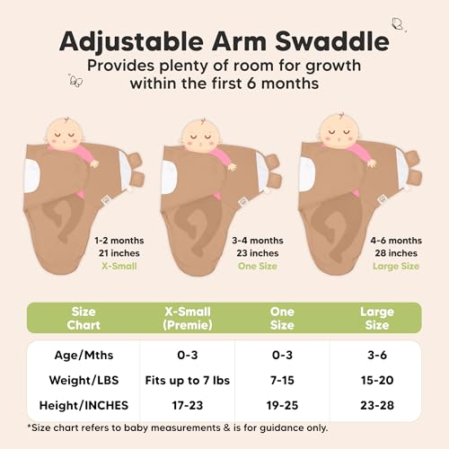 Newborn Swaddles with Zippers (3 Count)