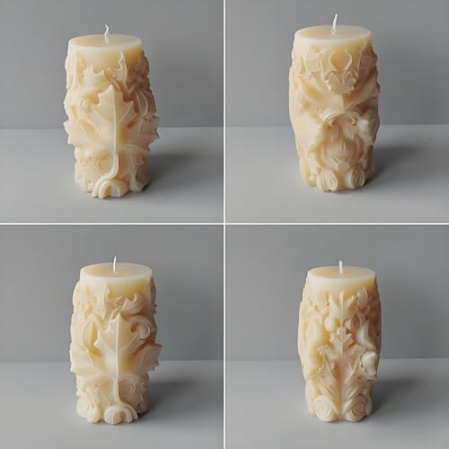 Maple Leaf Embossed Candle Molds