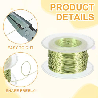 20 Gauge 0.8mm Anodized Aluminum Wire for Jewelry Craft Making
