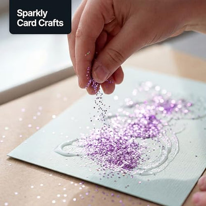 Craft Glitter Lavender Purple 100g Fine Glitter (3.5 Ounce)