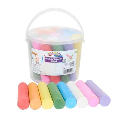 Jumbo Washable Sidewalk Chalk Set (20 Count)
