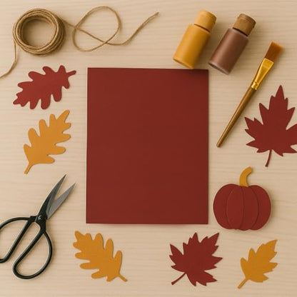 Stash Builder Cardstock 8.5" x 11" Rhubard