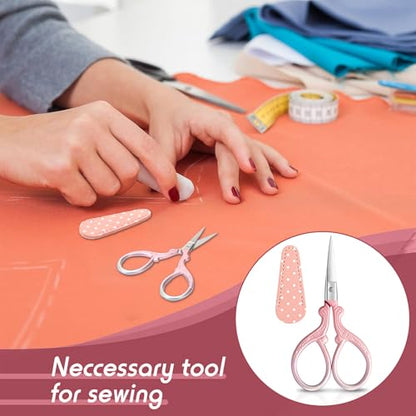 4 Pcs Small Embroidery Scissors (4 Count)