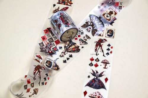 Alice’s Dark Fairies Transparent Washi Tape 4x5 cm