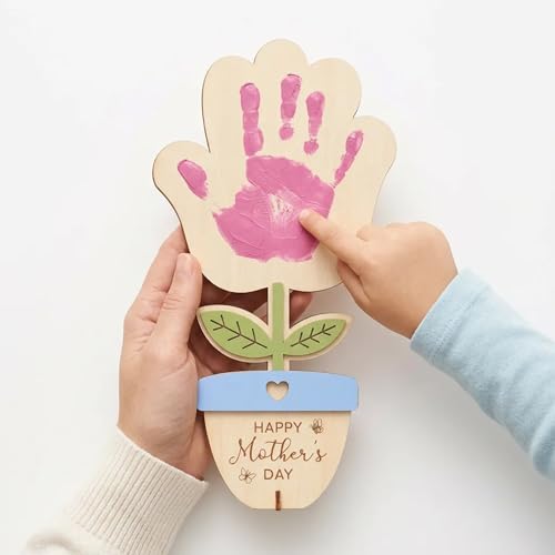 DIY Mothers Day Crafts for Kids Handprint Art