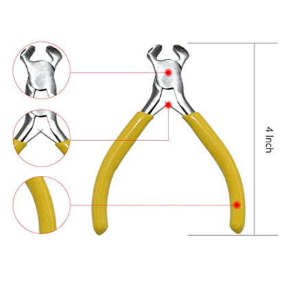 253Pcs Zipper Repair Kit Replacement with Installation Pliers Tool and Zipper Extension Pulls for Sleeping Bags Jacket Tent Luggage Backpacks Boots (253 Count)