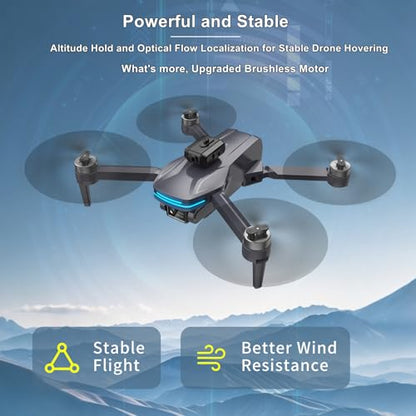 Remote Control FPV Drone with 1080P Camera for Kids and Adults Beginners