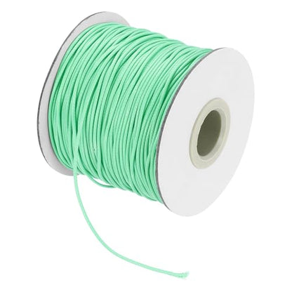 Waxed Cord 1mm Waxed Thread 87 Yard Wax String Leather Cord for Bracelet Making
