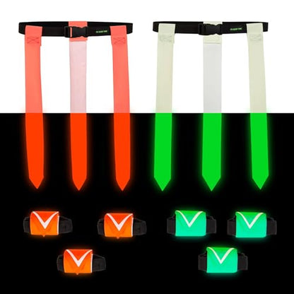 Premium Glow in the Dark Flag Football Belts