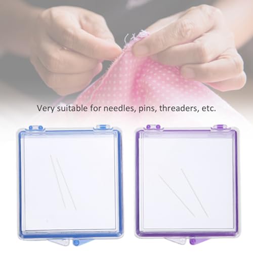 2Pcs Magnetic Needle Case Set