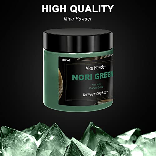 Nori Green Mica Powder (3.5 Ounce)