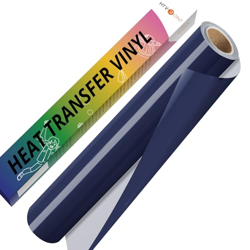 Navy Blue HTV Vinyl Roll