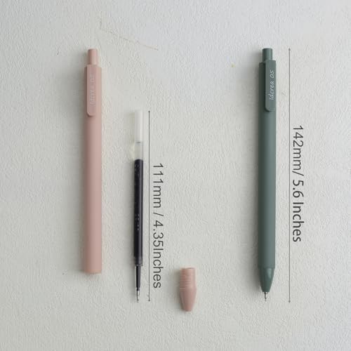 ldcrea Gel Pens 0.5 Fine Tip (6 Count)