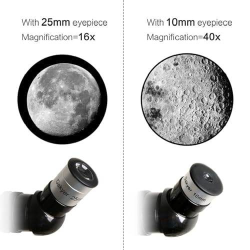 Telescope 70mm Aperture 400mm AZ Mount Astronomical Refracting Telescope for Kids Beginners