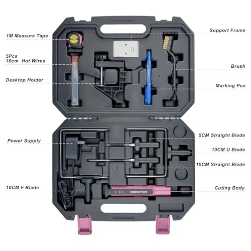 Hot Wire Foam Cutter Kit for Styrofoam with Case