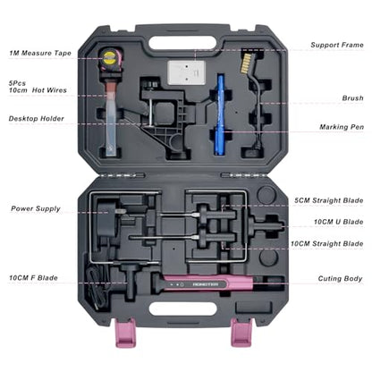 Hot Wire Foam Cutter Kit for Styrofoam with Case