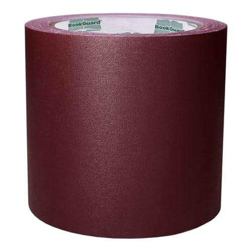 4 Inch Burgundy Book Repair Cloth Tape 15 Yard Roll