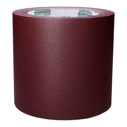 4 Inch Burgundy Book Repair Cloth Tape 15 Yard Roll