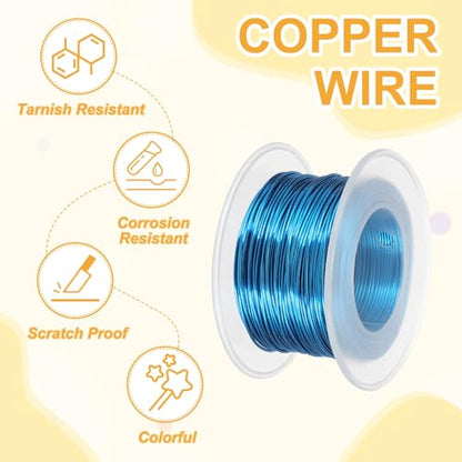 20 Gauge 0.8mm Anodized Aluminum Wire for Jewelry Craft Making