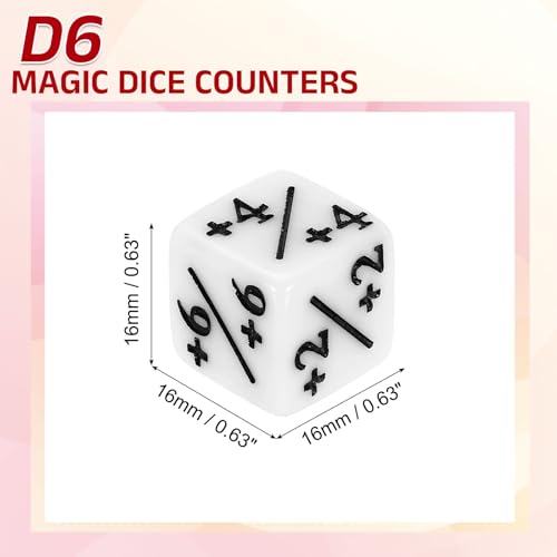 24Pcs Magic Dice Counters (24 Count)