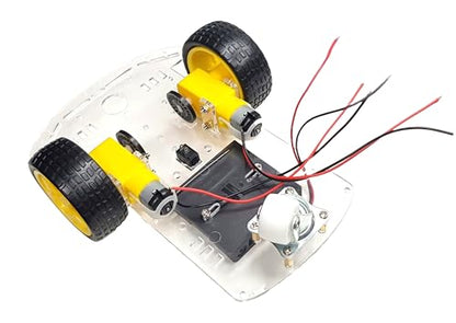 RC 2WD Car Chassis Kit with Motor Speed Encoder for Arduino