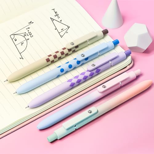 Gel Pens 10 Pcs Medium Point Smooth Writing Pens Cute Pens for Women