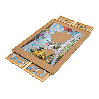 The Original Puzzle Board with Drawers