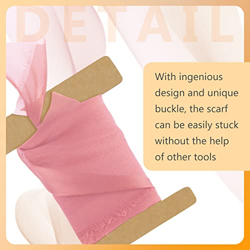 100 Pcs Ribbon Organizer Cardboard Ribbon Bobbin