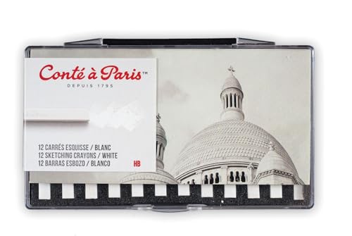 12 Count Sketching Carrés Crayons Set