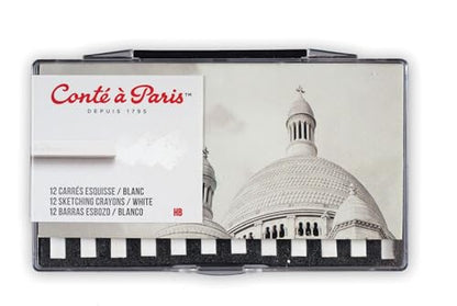 12 Count Sketching Carrés Crayons Set
