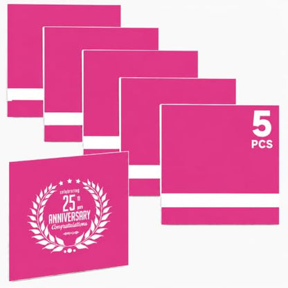 5PCS Laser Engraving Double Color ABS Plastic Sheet