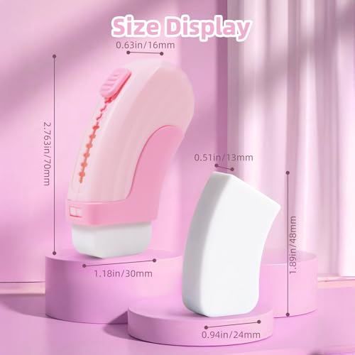 3+1 Pack Large Rubber Erasers Sliding Retractable Eraser (4 Count)