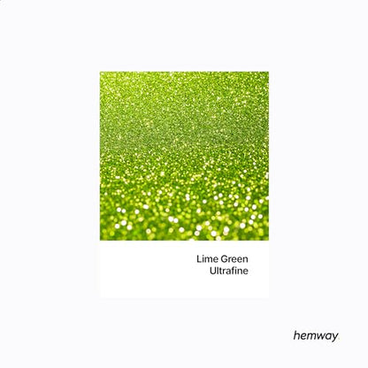 Resin Glitter Lime Green 100g Polyurethane & Epoxy Glitter (3.5274 Ounce)