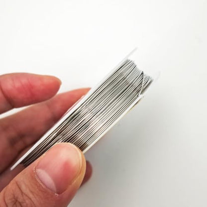 304 Stainless Steel Craft Wire Mixed Sizes Bendable Metal Wire (6 Count)