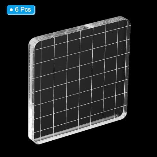 3"x3" Acrylic Stamp Block (6 Count)