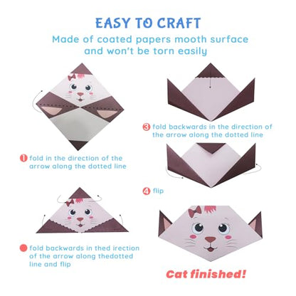 Origami Kit for Kids Ages 5 (116 Sheets)