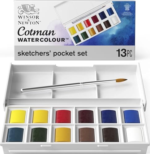 Cotman Watercolor Paint Set (3.17 Ounce)