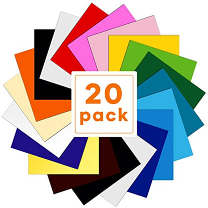 Heat Transfer Vinyl Bundle (20 Count)
