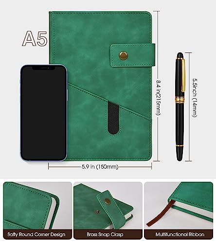 Lined Notebook with Pen