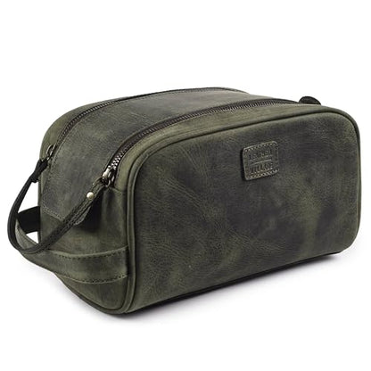 Leather Toiletry Bag for Men